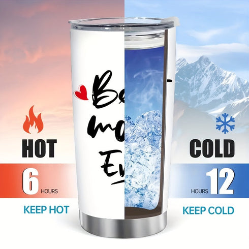Best Mom Ever 20oz Stainless Steel Tumbler with Lid